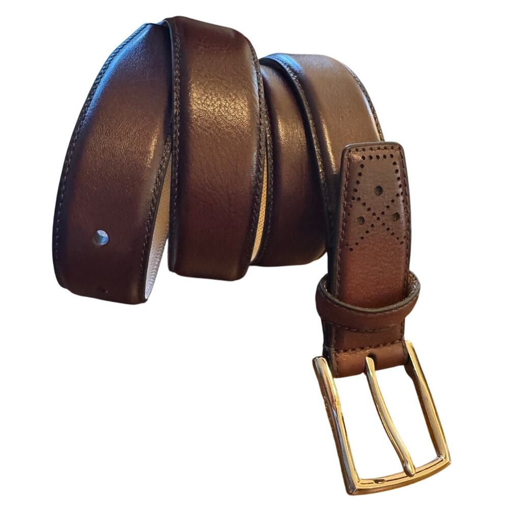 Cole Haan Brown Leather Belt 36/90